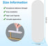 MVSSP 5-Pack 5.65 1.7 inches Self-Adhesive Replacement Strips for Under-Cabinet Paper Towel Holders, x