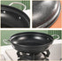 Stainless Steel Skillet with 2 Handles, Everyday Saute Pan, Multipurpose Deep Frying Pan