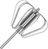 Stainless Steel Whisks, Semi-Automatic Egg Beater, Milk Frother, Hand Push Mixers for Home Kitchen (12in)