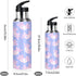Cute Pink Axolotl Water Bottle, 32 oz Insulated Stainless Steel, BPA-Free, with Straw Lid for School, Office, Gym,