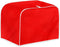 Red Toaster Cover, Quilted 4 Slice Toaster Cover, Kitchen Small Appliance Covers, Fits Most Standard 4 Slice Toasters