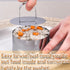 6Pack 3.15 Food Rings Mold - Stainless Steel Round Cake Rings for Baking Dessert, Small Mousse Molds