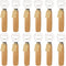 Bartender Bottle Openers, Wood Handle Handheld Beer Bottle Openers, Set of 12