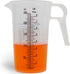 8oz 1 Cup Measure Pitcher with Conversion Chart, Food Grade for Cooking, Home Hobbies, High Chemical Resistance