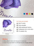 heshengzaixian Purple Flower Bathroom Wall Art Print, Mauve Rose Floral Relax Soak Unwind Quotes, Set of 4, 8X10in