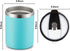 12oz/8Pack 8 Pack) MEWAY Insulated Stainless Steel Reusable Mug, Double Wall Durable Coffee Cup, Powder Coat