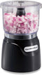 Hamilton Beach Electric Vegetable Chopper & Mini Food Processor, 3-Cup, 350 Watts, for Dicing, Black (72850)