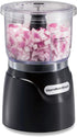 Hamilton Beach Electric Vegetable Chopper & Mini Food Processor, 3-Cup, 350 Watts, for Dicing, Black (72850)