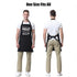 Miracu Funny Cooking Aprons for Men - Christmas, Birthday Gifts for Husband, BBQ Apron with Pockets