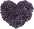 JWH Heart Flower Throw Pillow Covers Decorative Floral Shaped Accent Cushion Soft