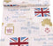 LovingWay Vintage Britan Style Shelf and Drawer Liner - 17.7x177 Inch Waterproof Paper for Home School Desk