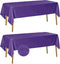 Fokitut 2 Pack Waterproof Rectangle Tablecloth, 60x102 Inch, Stain Resistant and Wrinkle