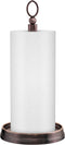 Heavy Weighted Base Steel Paper Towel Holder for Kitchen Countertops, Stand for Standard & Jumbo Rolls (Oil Rubbed