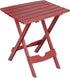 Adams 8510-95-3700 Manufacturing Quick-Fold Side Table, Merlot