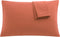 uxcell 2 Pack Pillow Cases, Soft 1800 Series Microfiber Pillowcases Set with Zipper King (20"x36") - Orange