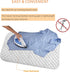 Ironing Mat Blanket, Portable Travel Ironing Pad, Quilted Heat Resistant Cover for Washer, Dryer, Table Top 33"X19"