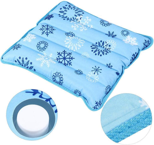 Cool Pillow, Reusable Gel Ice Packs with Ice Crystal Powder for Summer Cooling Cushion Mat