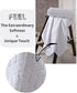 Set Set 3) BAGNO MILANO Turkish Cotton Bath Towels, Hand Towels - Soft Plush Jacquard Collection Luxury Towels