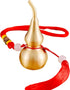 Hanging Decoration Good Luck Wu Lou Gourd - Brass Charm Amulet Home Decor, 3.18 Inch Tall