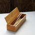 Flatware Wood Tray with Lid, Bamboo Kitchen Cutlery Drawer Organizer, Silverware Storage Container for Tableware