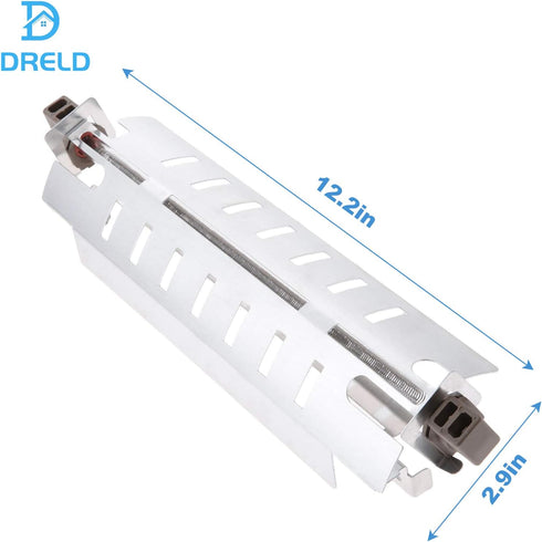 WR51X10055 Refrigerator Defrost Heater Kit, Temperature Sensor WR55X10025, High Limit Thermostat WR50X10068, Replacement For GE Hotpoint, Replaces WR51X10030, AP3183311, 914088, AH303781, EA303781