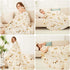 47in LetsFunny Burrito Tortilla Throw Blankets for Adults Teen Kids, Double Sided Tortilla Taco Wrap Blankets, Novelty