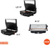 IMUSA Stainless Steel Electric Panini Press with Adjustable Temperature Settings, 1200W