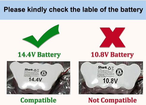 Vacuum Charger Compatible with Shark SV1106 SV1112 SV1107 SV1110 XBT1106N 14.4V Battery Navigator Freestyle Upright Cordless Stick Vacuum Replacement Charging Cord XA1106 XA1100.