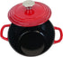 2.8 Flavehc Dutch Oven Pot with Lid qt Cast Iron Dutch Oven for Bread Baking Red Enameled Cast Iron Rice Pot