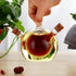 2 1 in Oil and Vinegar Dispenser Cruet Bottle, Kitchen Supplies Glass Olive Oil and Balsamic Vinegar Cruet Bottle