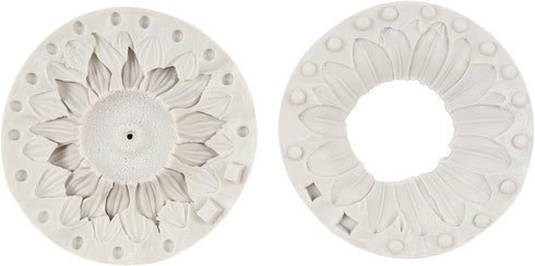 Large Sunflower Silicone Molds, 3D Flower Fondant Molds for Cake Decorating, Cupcake Topper, Candy