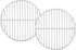 TeamFar Round Cooling Rack Set of 2, 9 Inch Round Baking & Steaming Rack Set, Stainless Steel, Dishwasher Safe