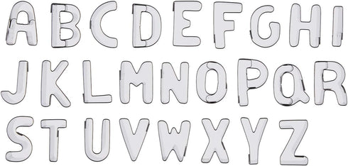 Ateco 26pc Alphabet Cutter Set
