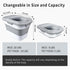 6-20 Lbs, Komzon Rice Storage Container, Collapsible Airtight Food Storage Containers Rice Dispenser with Measuring Cup