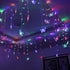 13FT 96 LED USB Powered Curtain Lights, Lainin 16 Butterflies Twinkle Lights 8 Modes Fairy String Lights for Party