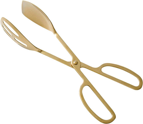 Food Tongs, Stainless Steel Kitchen Tongs, Salad Tongs for Cooking, Barbecue, Pastry, Sandwich, Serving Scissors