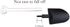 Mini Shovel Shape Spoons, Disposable Plastic Dessert Spoons, 60 Pcs in Black and White