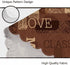 AOYEGO 60 Inch Coffee Themed Table Cloth Restaurant Mocha Latte Milk Classic Scribble Round Tablecloth for Dining Room