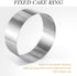 CALIFORNIA CADE 6 Inch Electronic Cake Ring, 15CM Fixed Round Stainless Steel Cake Mold for Baking