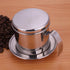 Stainless Steel Vietnamese Coffee Drip Filter, Manual Coffee Infuser, Single Serving Cup for Coffee Lovers