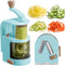 Vegetable Spiralizer 4in1 Rotating Blade Veggie Spiralizer Zucchini Noodle Maker with Strong
