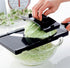 Shimomura Katsu Shop 35950 Cabbage Slicer, Wide (Made in Japan), Sharp for Fluffy Julienne Slices