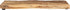 Bloomingville Large Grooved Mango Wood Slicer, Walnut Finish Cheese and Cutting Board, Brown
