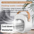 Portable Air Conditioner,6000mAh Mini Air Conditioner Fan,USB Rechargeable Personal Air Conditioner,3 Speed Quiet Air Cooler for Desktop?Office?Bedroom,study?Travel & Indoor/Outdoor Activities.(White) by gootu