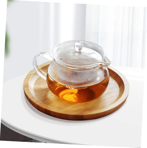 UPKOCH Tea Infuser Portable Heater Filter, Clear Japanese-style Teapot for Loose Leaf Tea Steeping