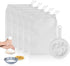 6 Pack - 200 Mesh Fine Mesh Strainer & Nut Milk Bags, Reusable Food Strainer, Food Grade BPA-Free, Ultra Strong Fine
