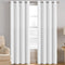 H.VERSAILTEX White Curtain, 84 inches Long Thermal Insulated Window Treatment Panel for Living Room