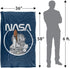 NASA Space Shuttle Silky Touch Super Soft Throw Blanket, 36" x 58" for Cozy Comfort