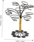 Yardwe Aluminum Wire Flower Stand, Air Plant Planter Holder for Tabletop Display and Decoration