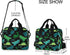 Cute Dinosaur Lunch Bag - Insulated Tote with Shoulder Strap for Office Work and Picnic
